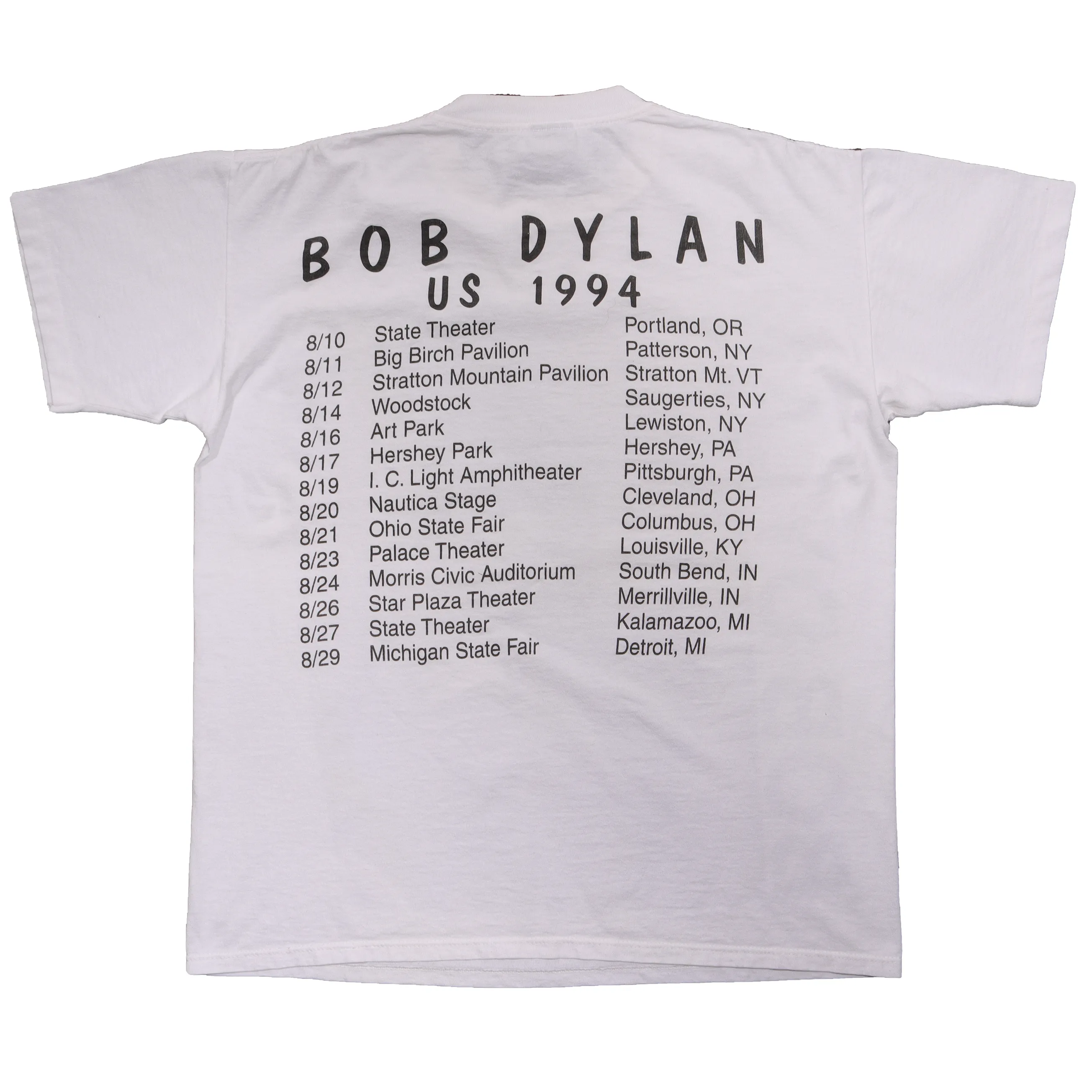 1994 BOB DYLAN Tour T-Shirt