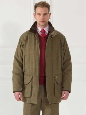 40% OFF - ALAN PAINE Combrook Mens Shooting Field Coat - Sage