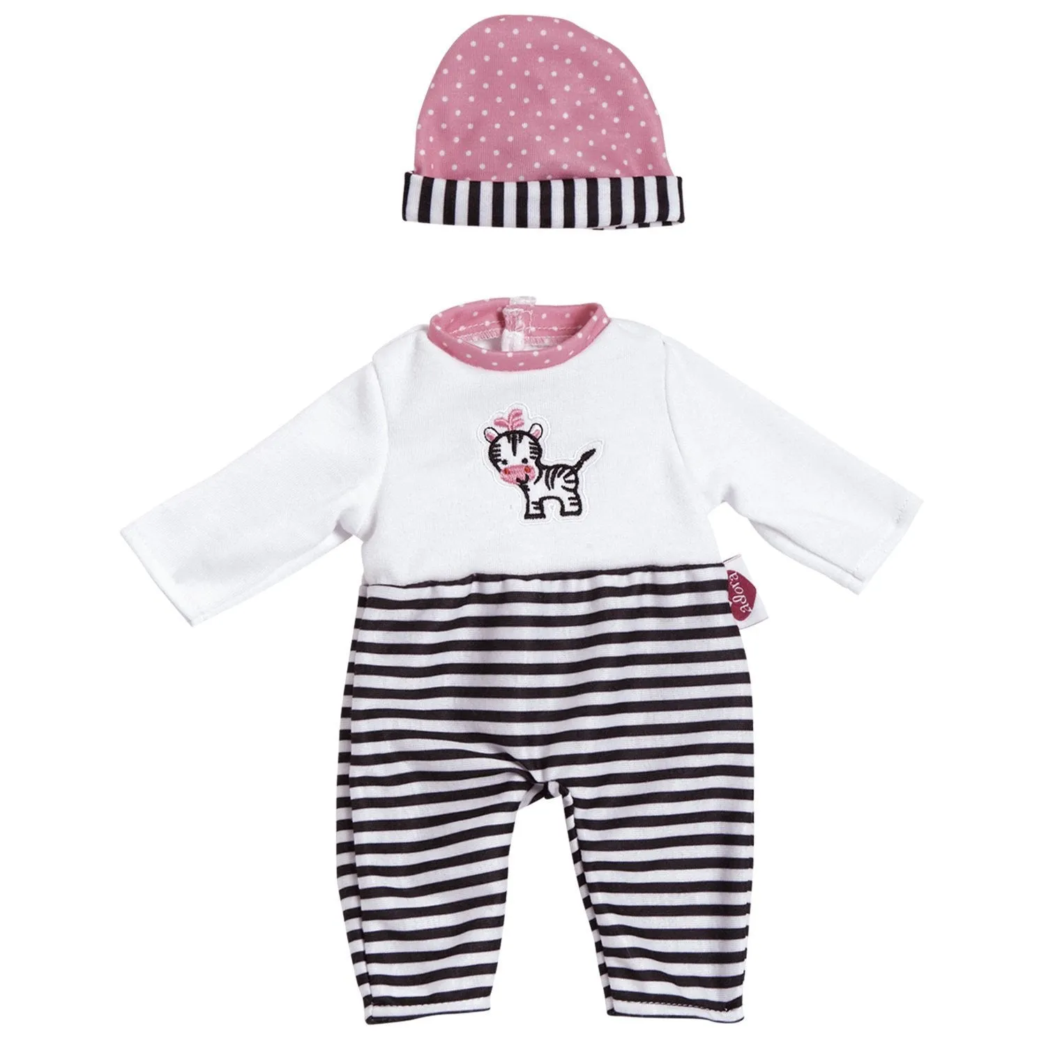 Adora Zebra Stripes Outfit Fits 13" Baby Dolls