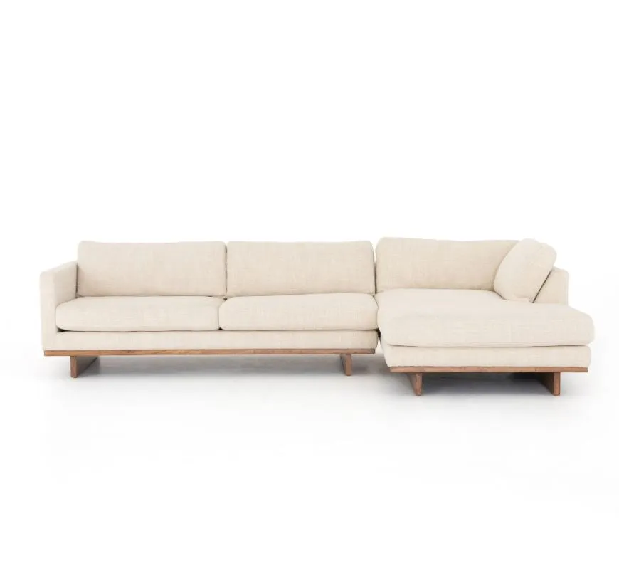 Alpine 2 Piece Sofa with Right Chaise