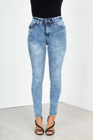 Anya Jeans - Acid Wash