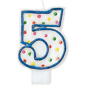 Candles - Polka Dot Candle #5