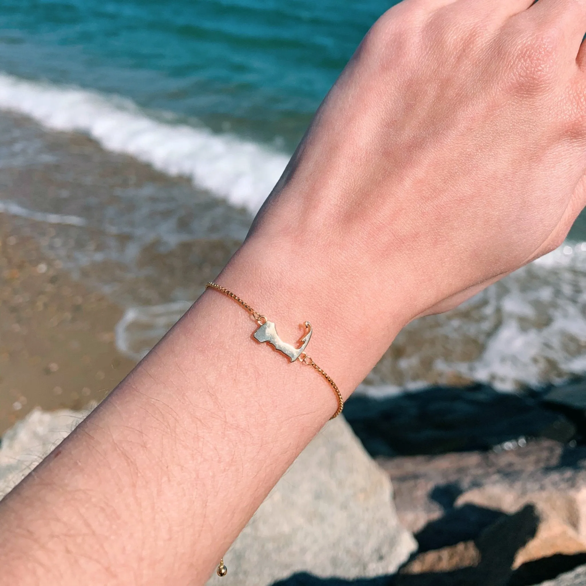 Cape Cod Bracelet (with slider clasp)