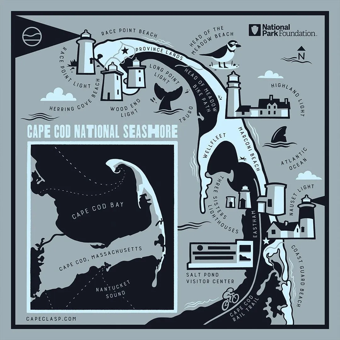 Cape Cod National Seashore Bandana