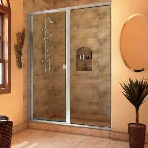 Classic 3/16" Semi-Frameless Swing Shower Door - 180