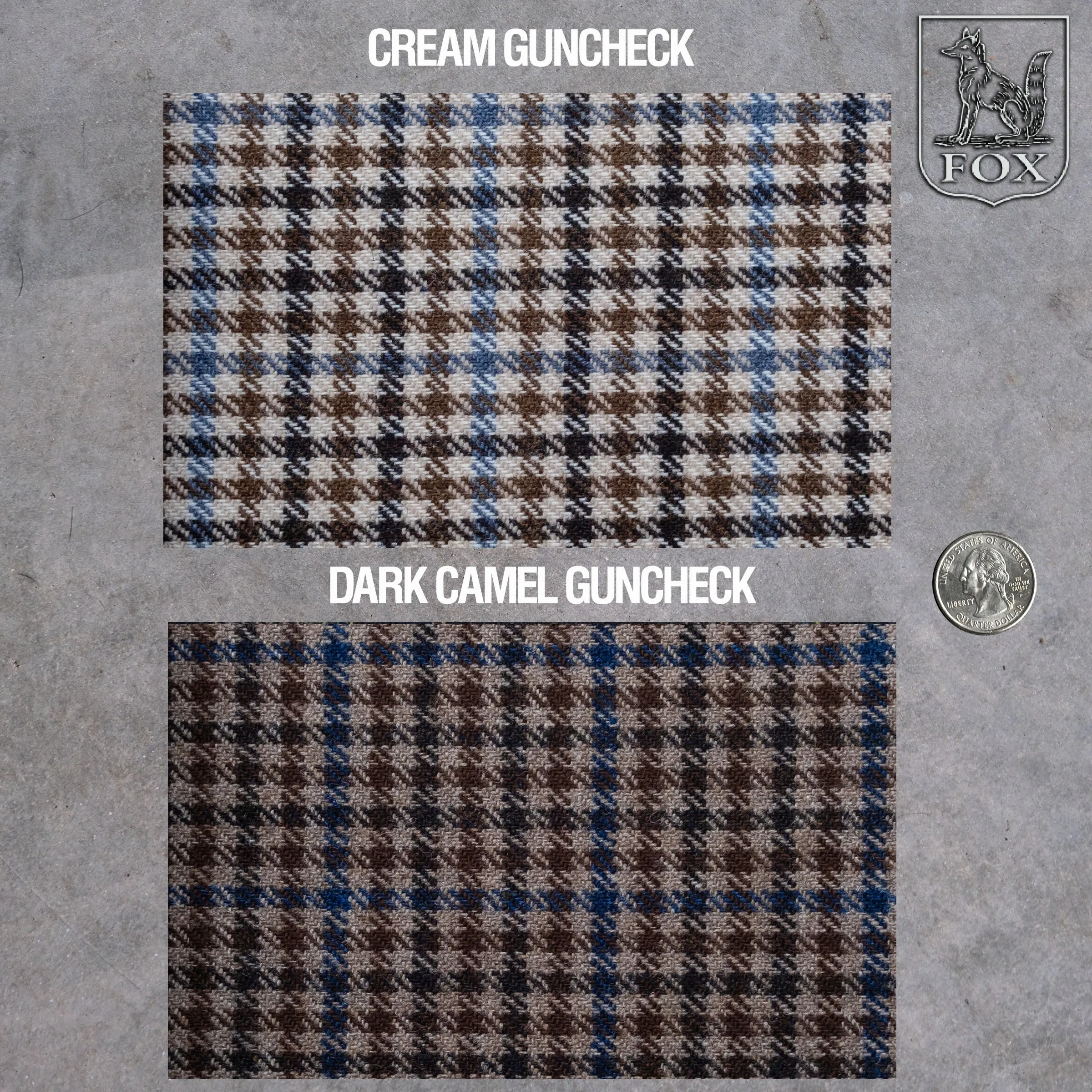 Custom Doyle, Teba, and Field Jackets Fox Brothers Tweed