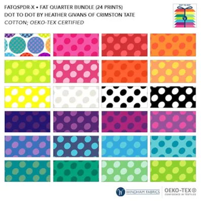 Dot to Dot Fat Quarter Bundle