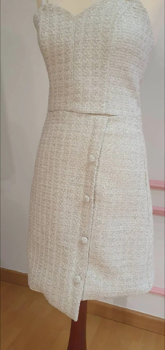 Enchanted Duo Tweed Skirt Women