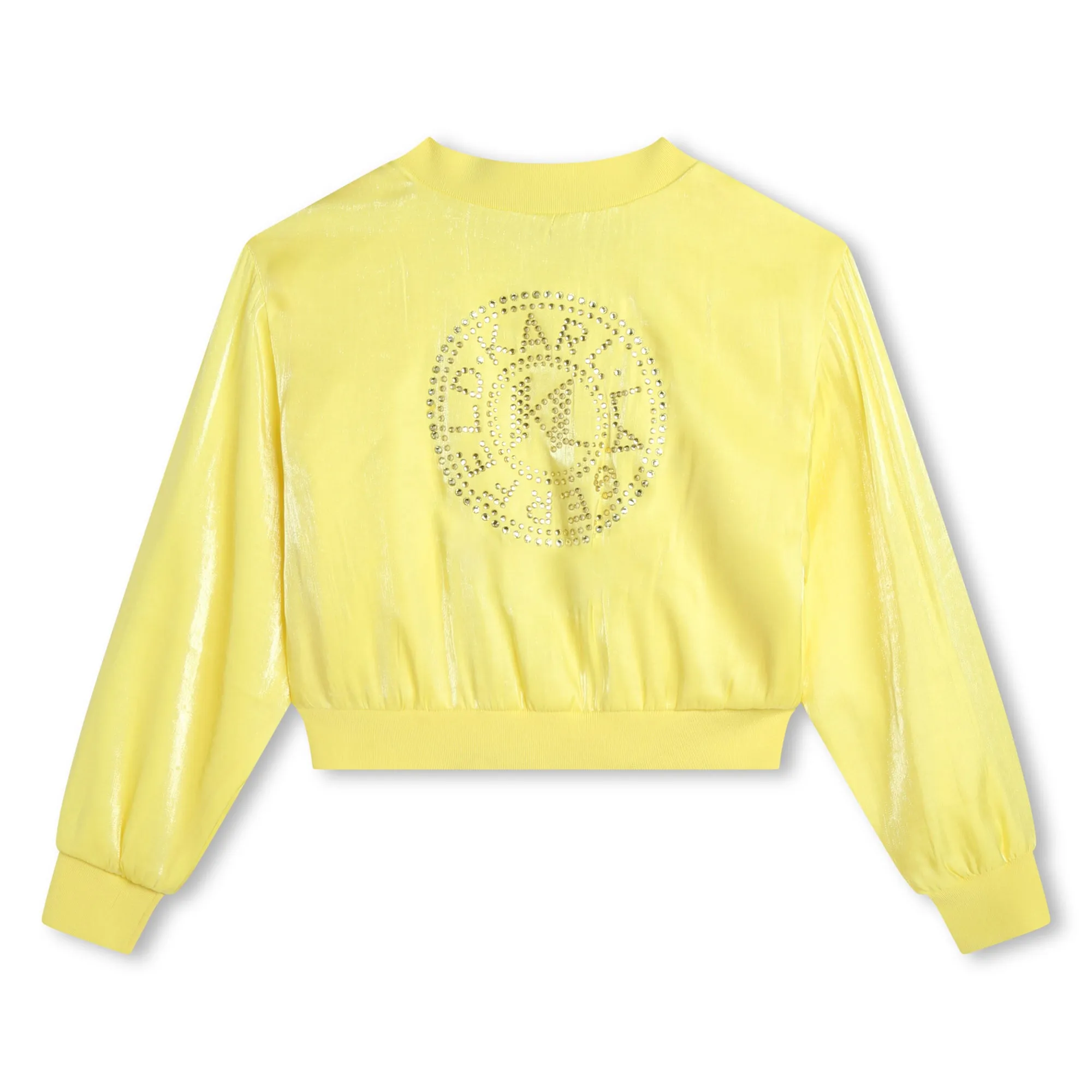 Karl Lagerfeld Yellow Bomber Jacket