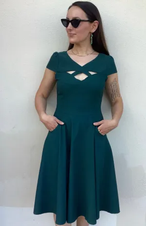 Malachite Swing Dress