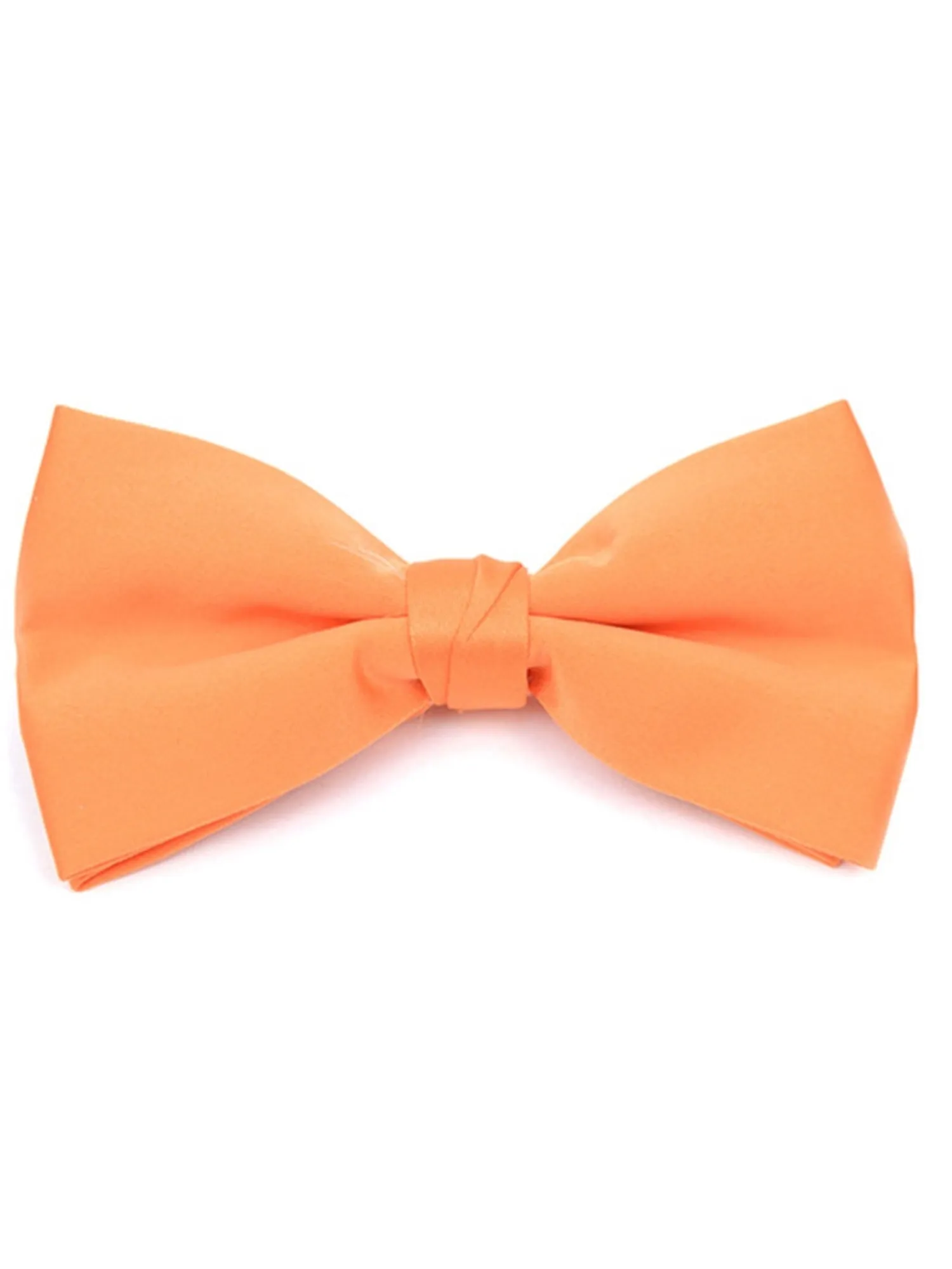 Men's Pre-tied Adjustable Length Bow Tie - Formal Tuxedo Solid Color