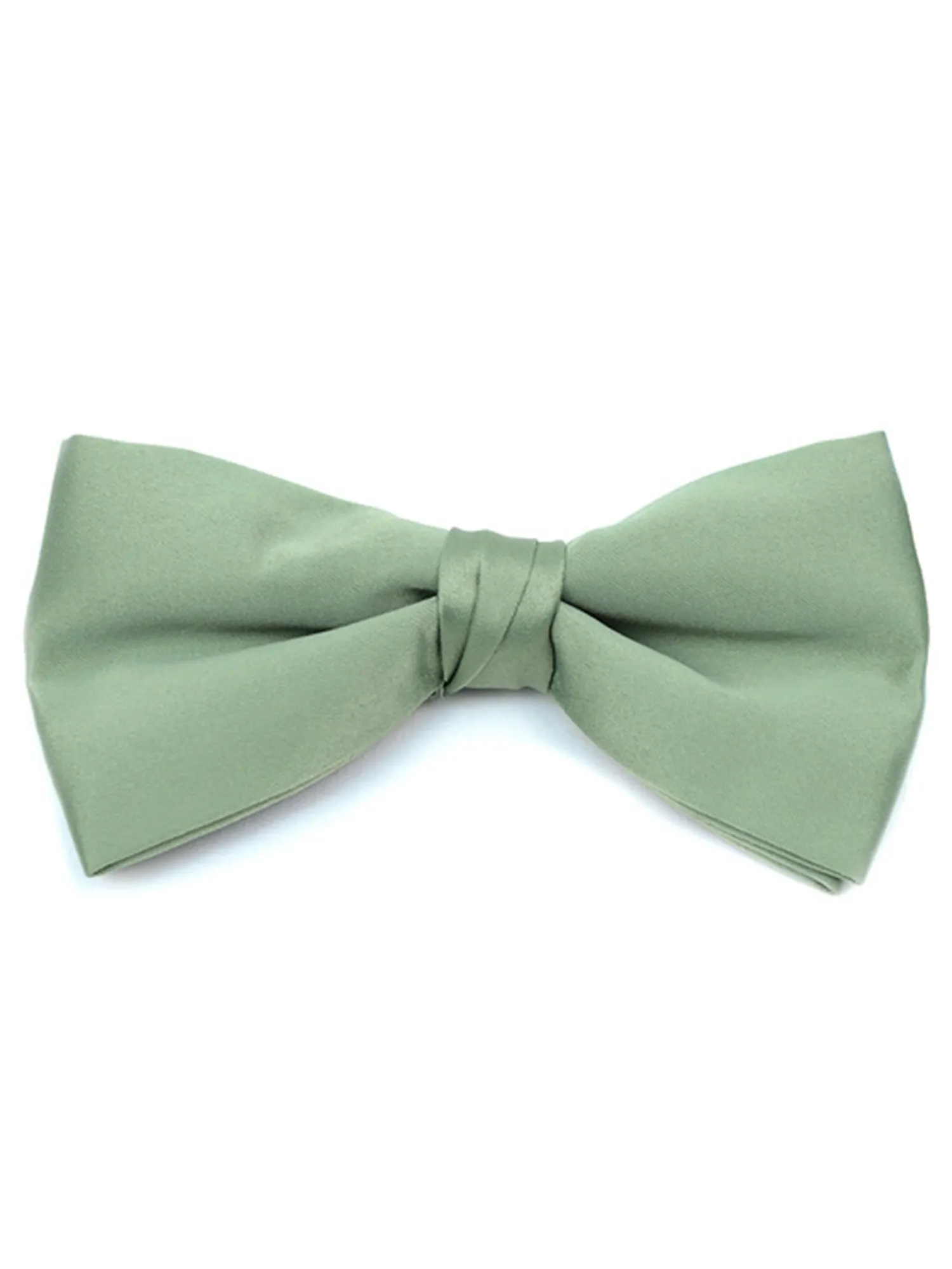 Men's Pre-tied Adjustable Length Bow Tie - Formal Tuxedo Solid Color