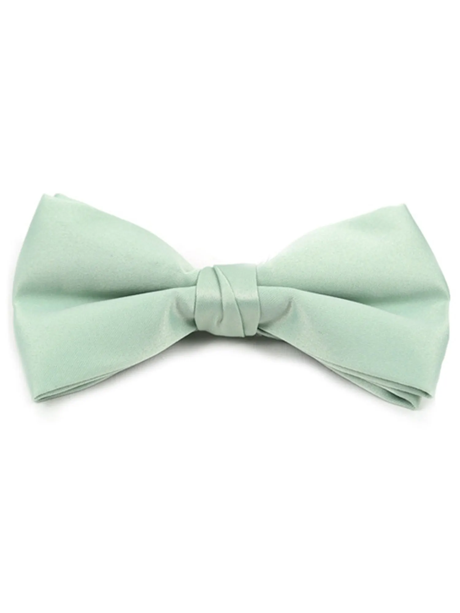 Men's Pre-tied Adjustable Length Bow Tie - Formal Tuxedo Solid Color