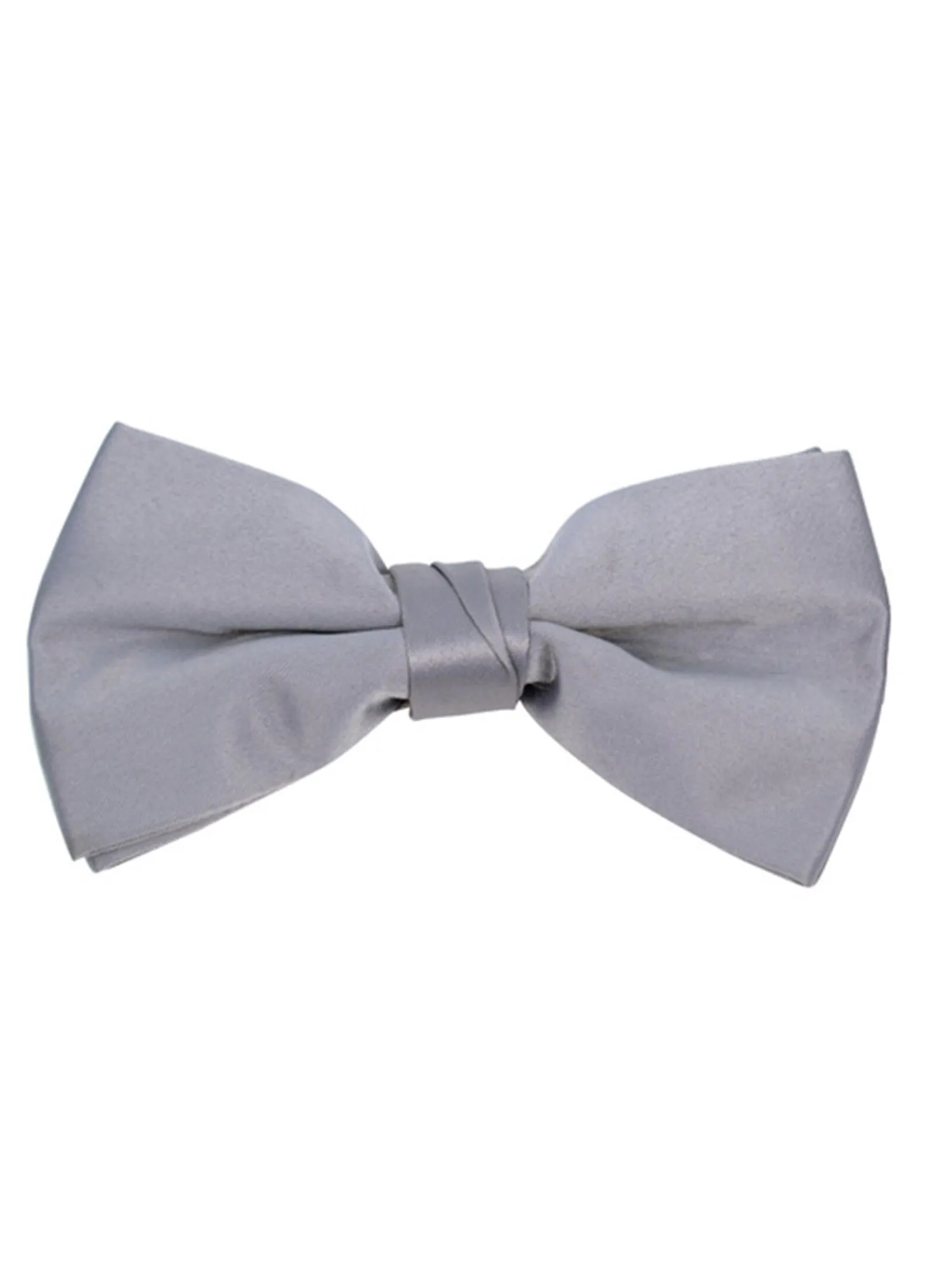 Men's Pre-tied Adjustable Length Bow Tie - Formal Tuxedo Solid Color