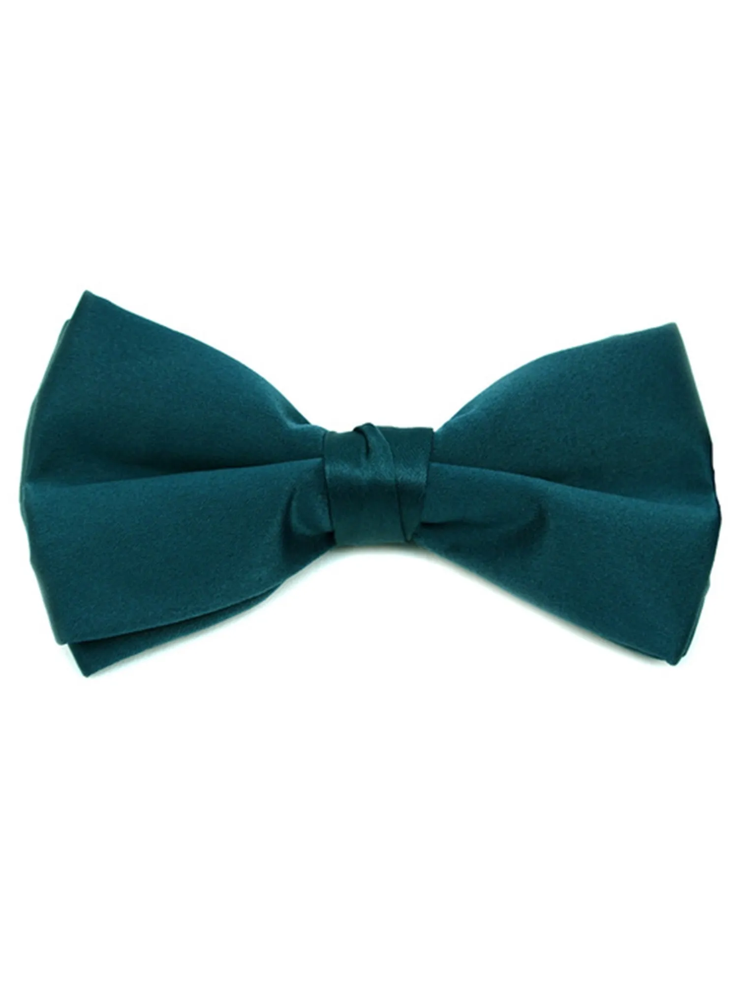 Men's Pre-tied Adjustable Length Bow Tie - Formal Tuxedo Solid Color