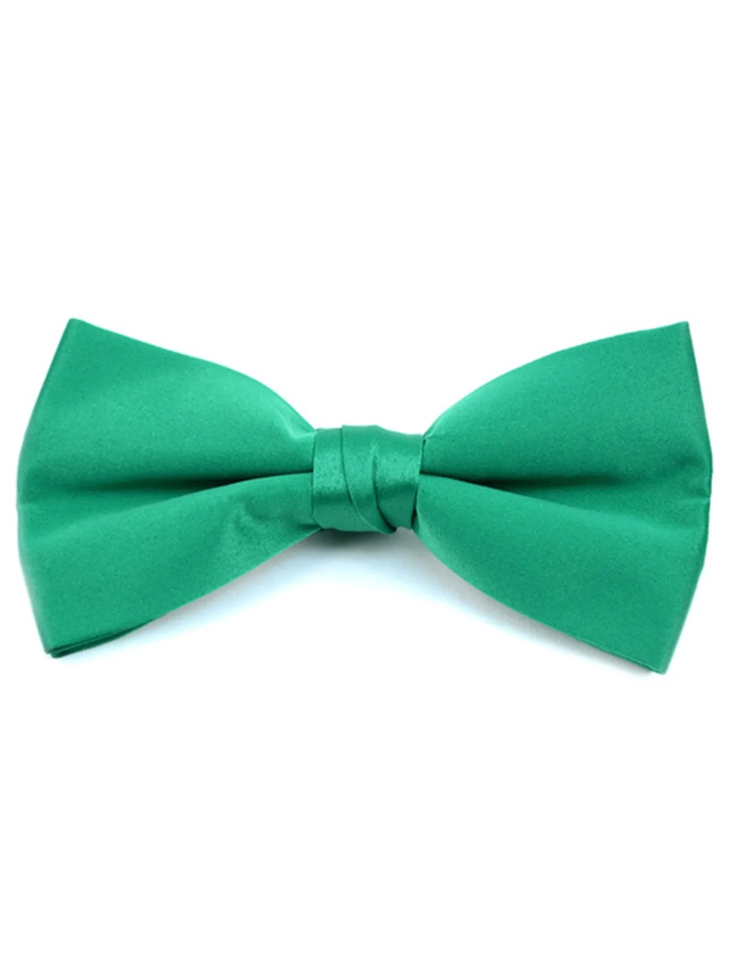 Men's Pre-tied Adjustable Length Bow Tie - Formal Tuxedo Solid Color