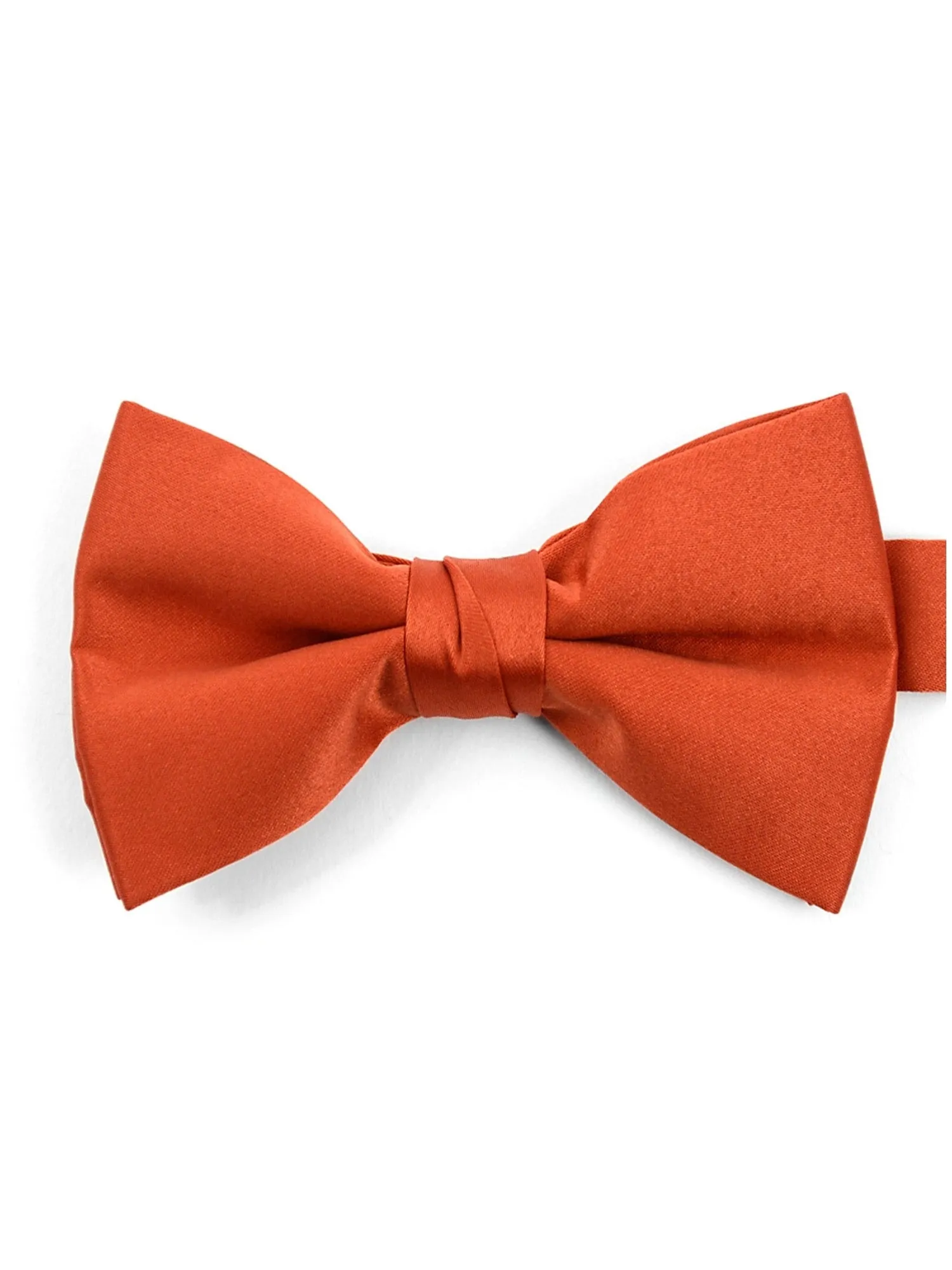 Men's Pre-tied Adjustable Length Bow Tie - Formal Tuxedo Solid Color