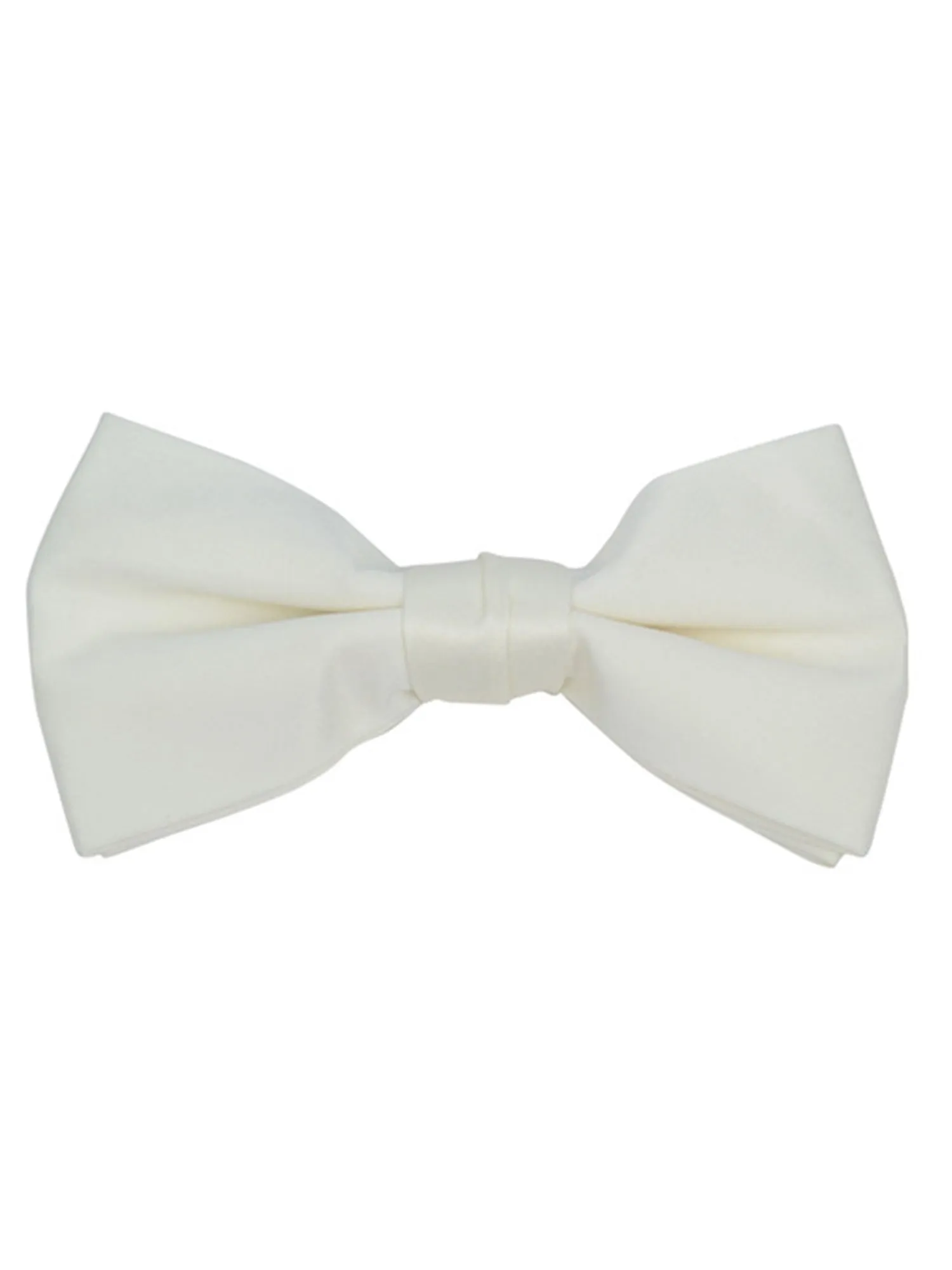 Men's Pre-tied Adjustable Length Bow Tie - Formal Tuxedo Solid Color