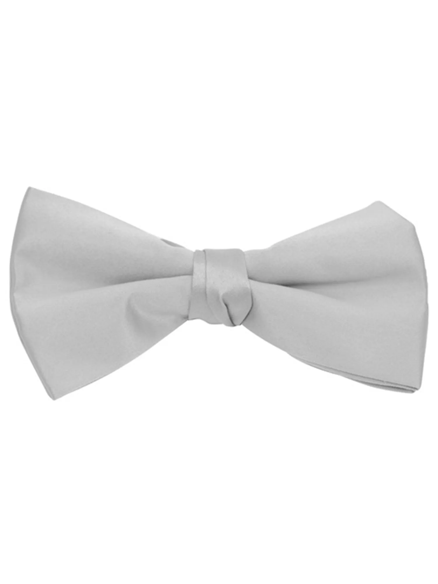 Men's Pre-tied Adjustable Length Bow Tie - Formal Tuxedo Solid Color