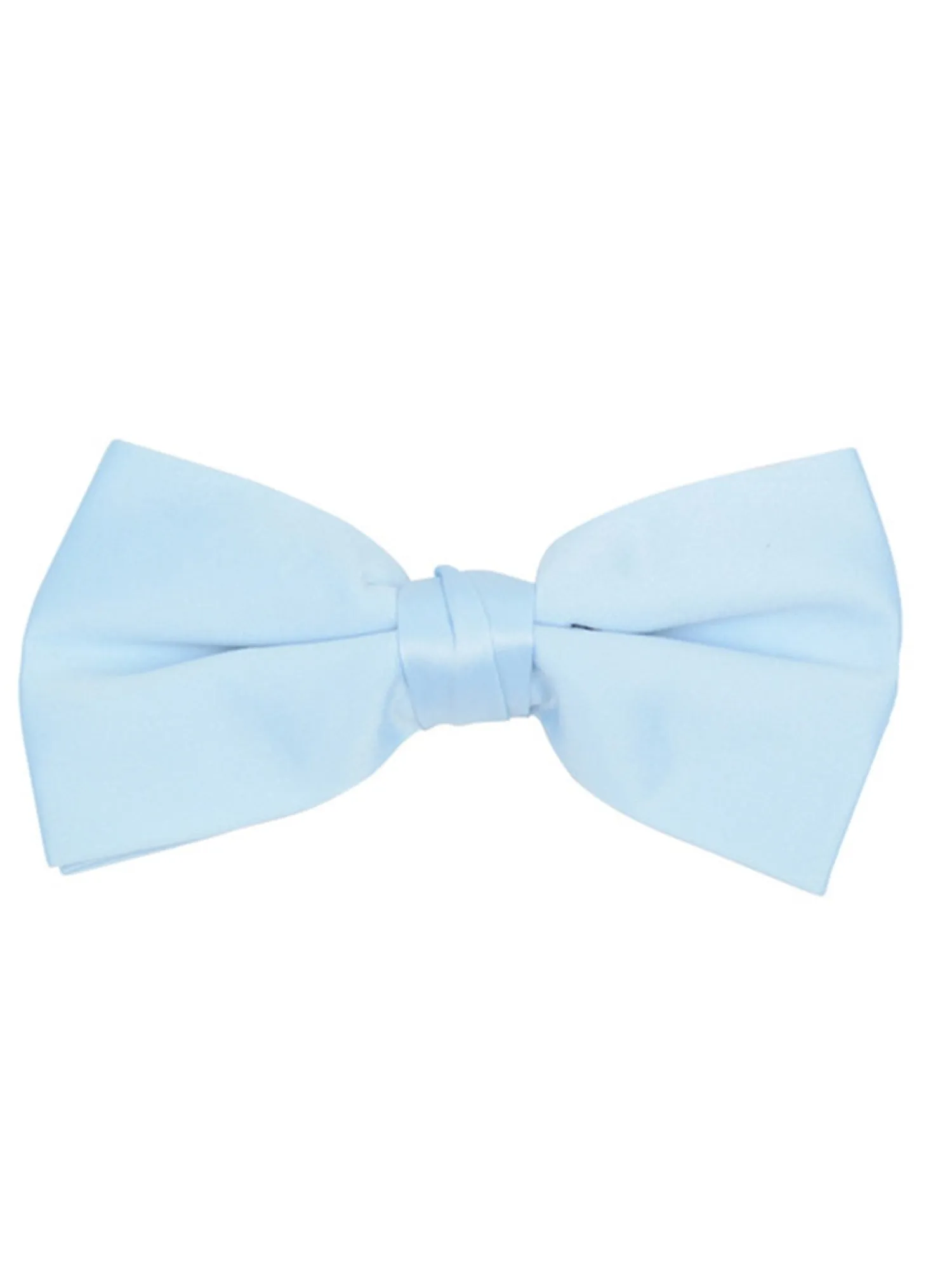 Men's Pre-tied Adjustable Length Bow Tie - Formal Tuxedo Solid Color