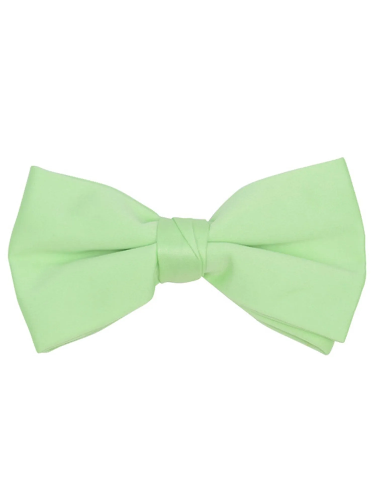 Men's Pre-tied Adjustable Length Bow Tie - Formal Tuxedo Solid Color