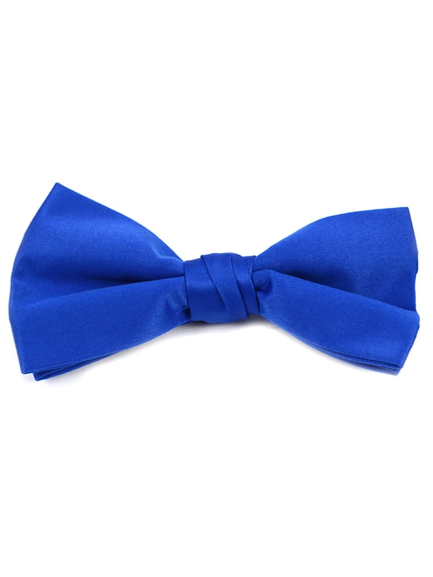 Men's Pre-tied Adjustable Length Bow Tie - Formal Tuxedo Solid Color