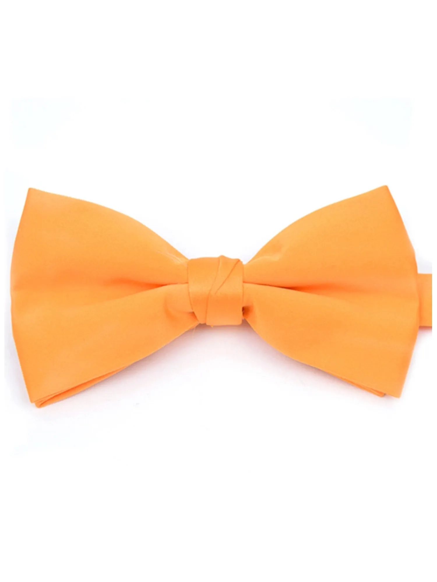 Men's Pre-tied Adjustable Length Bow Tie - Formal Tuxedo Solid Color