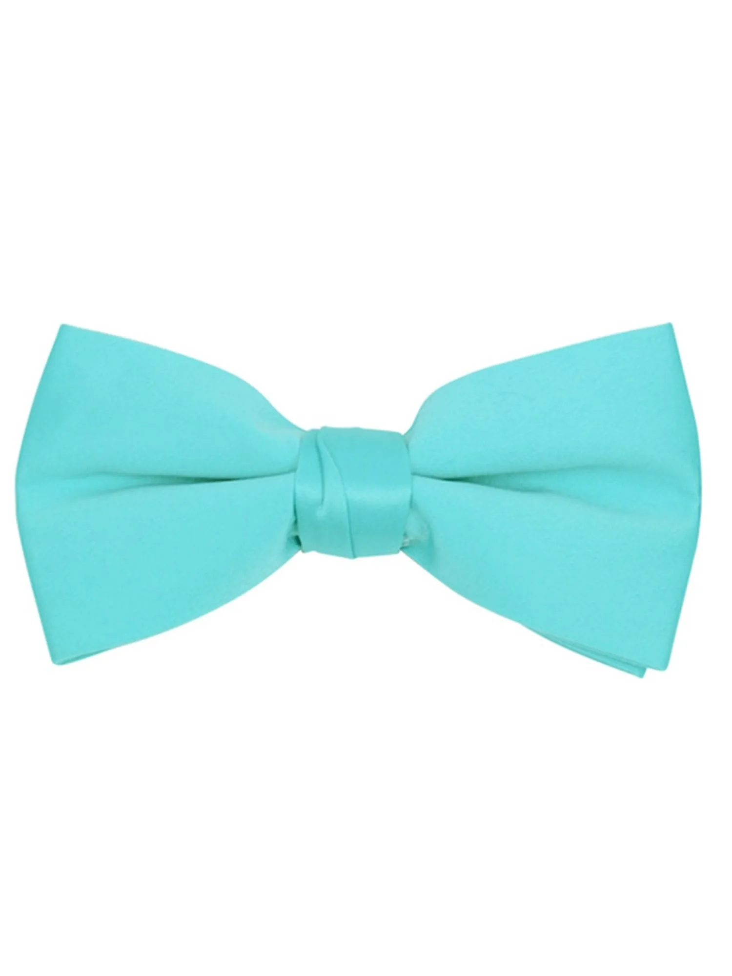 Men's Pre-tied Adjustable Length Bow Tie - Formal Tuxedo Solid Color