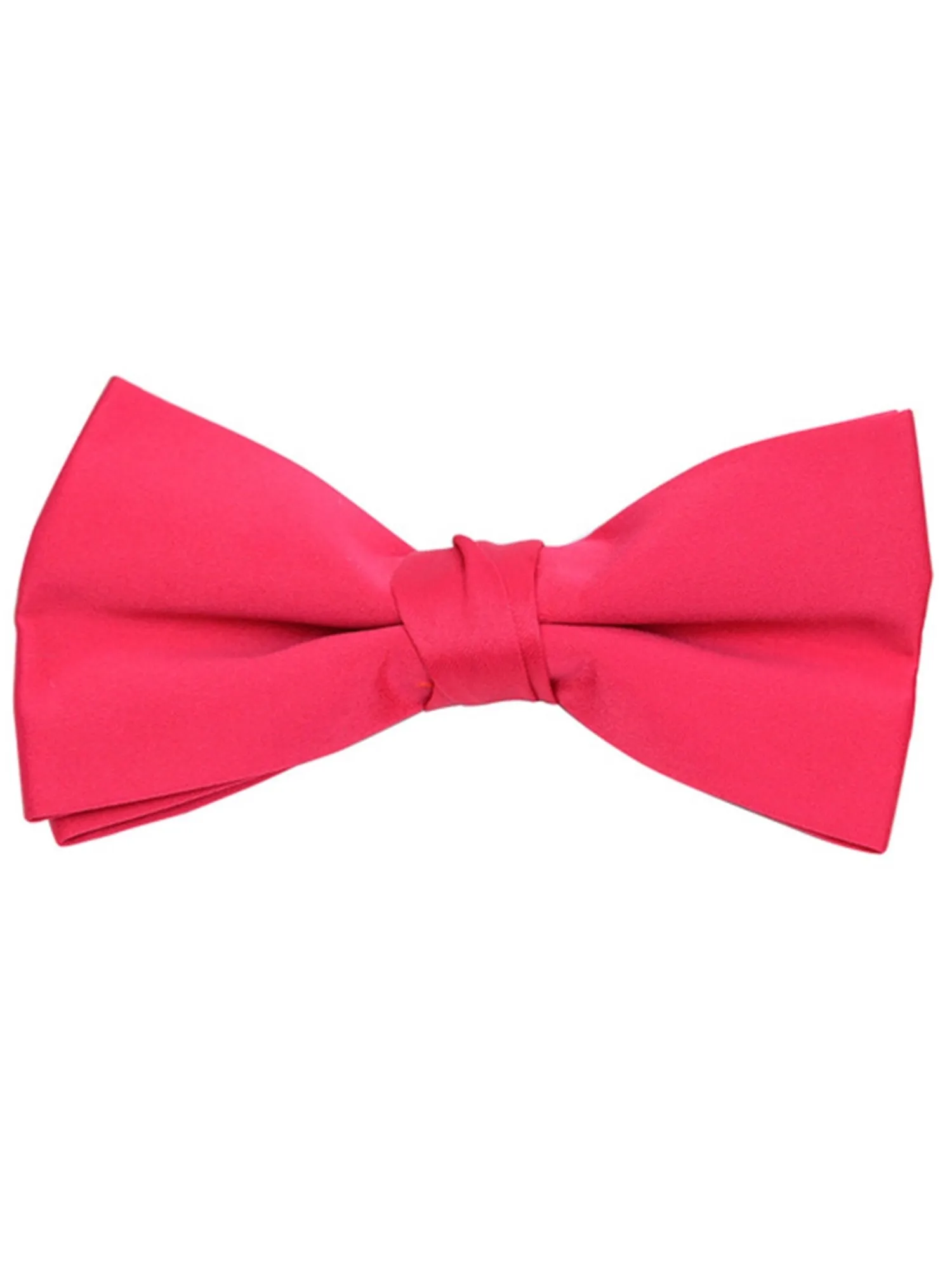 Men's Pre-tied Adjustable Length Bow Tie - Formal Tuxedo Solid Color