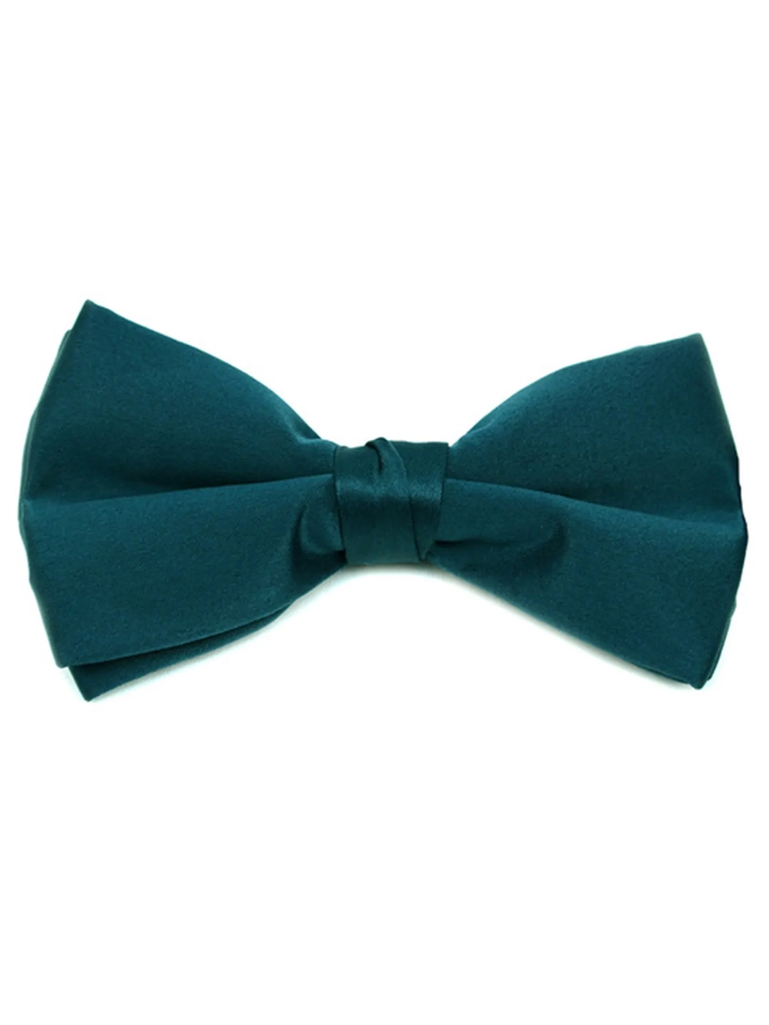 Men's Pre-tied Adjustable Length Bow Tie - Formal Tuxedo Solid Color