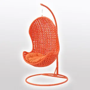 Outdoor furniture Wicker - Swing With Stand - Citrus