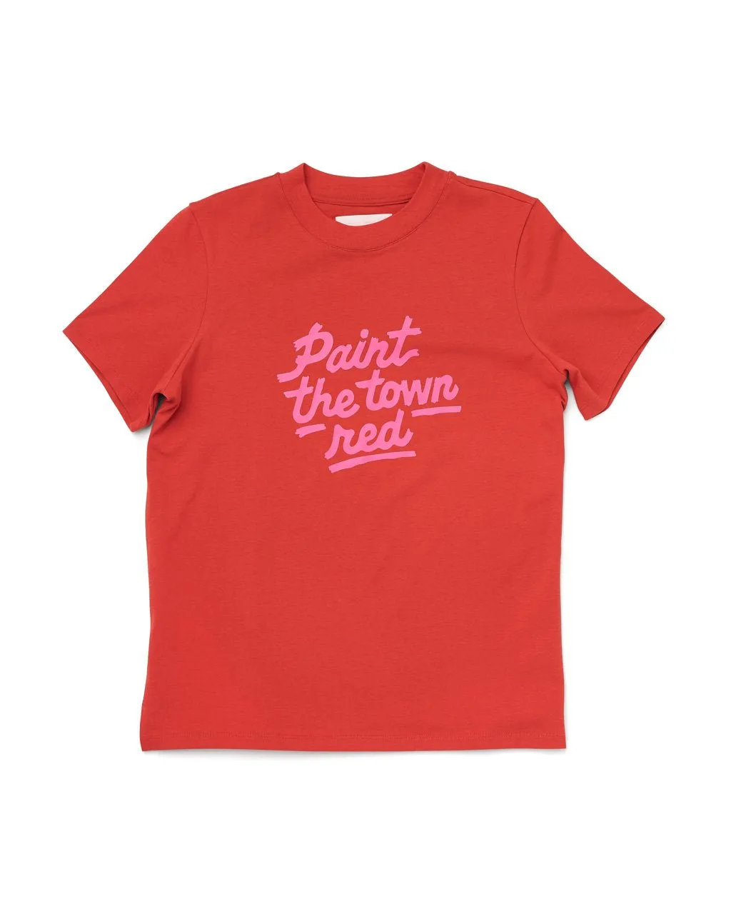 Paint the Town Red Retro Tee