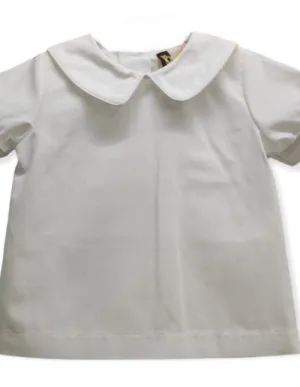 Peter Pan Collar-Short Sleeve Boys