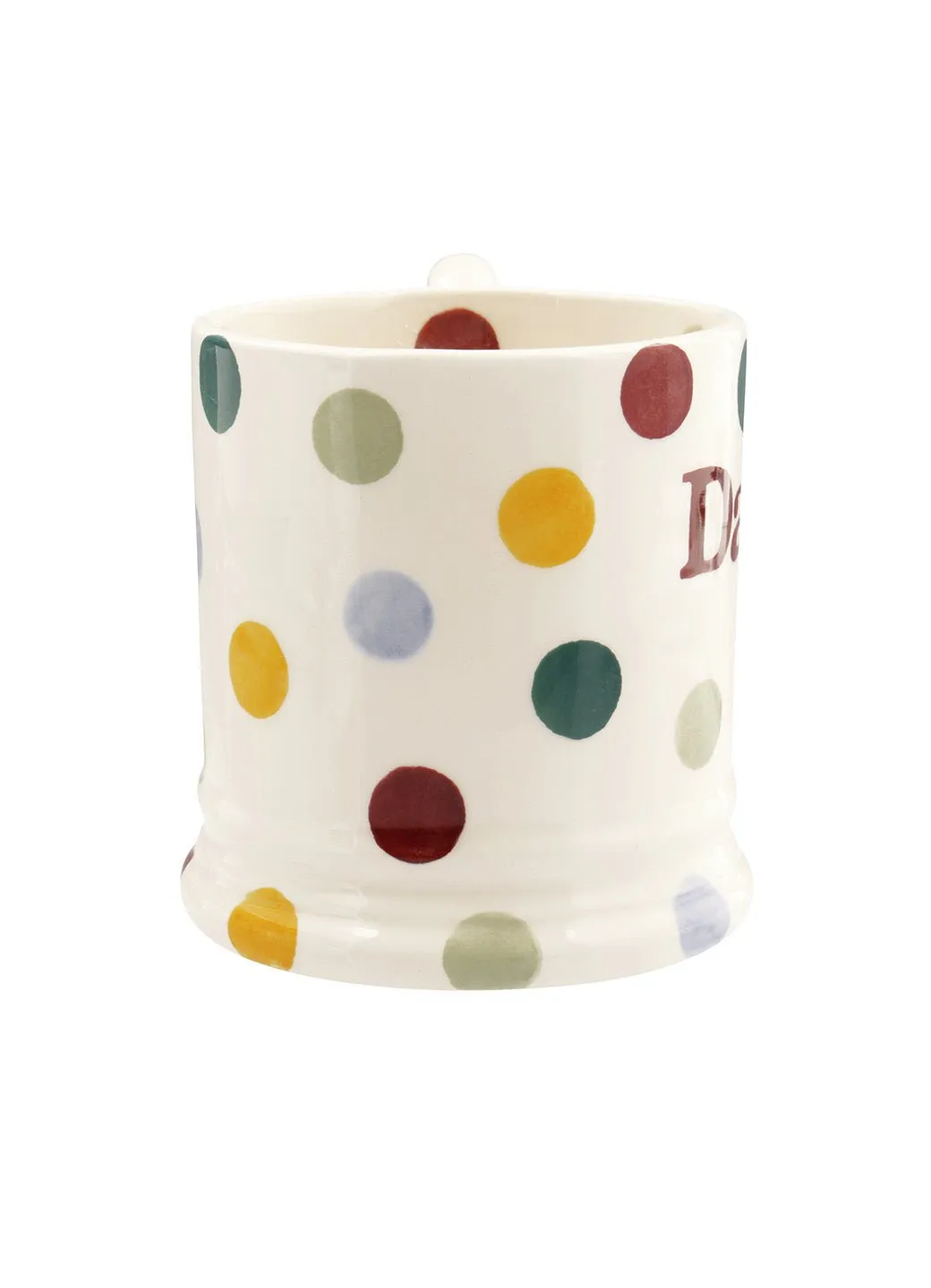 Polka Dot 'Daddy' 1/2 Pint Mug