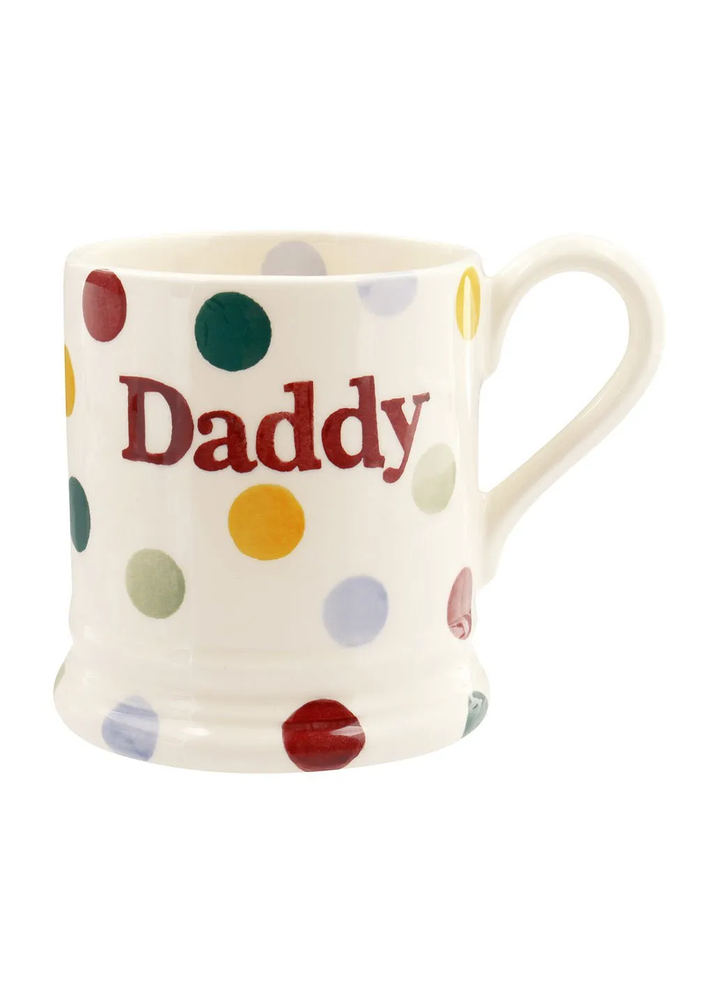 Polka Dot 'Daddy' 1/2 Pint Mug