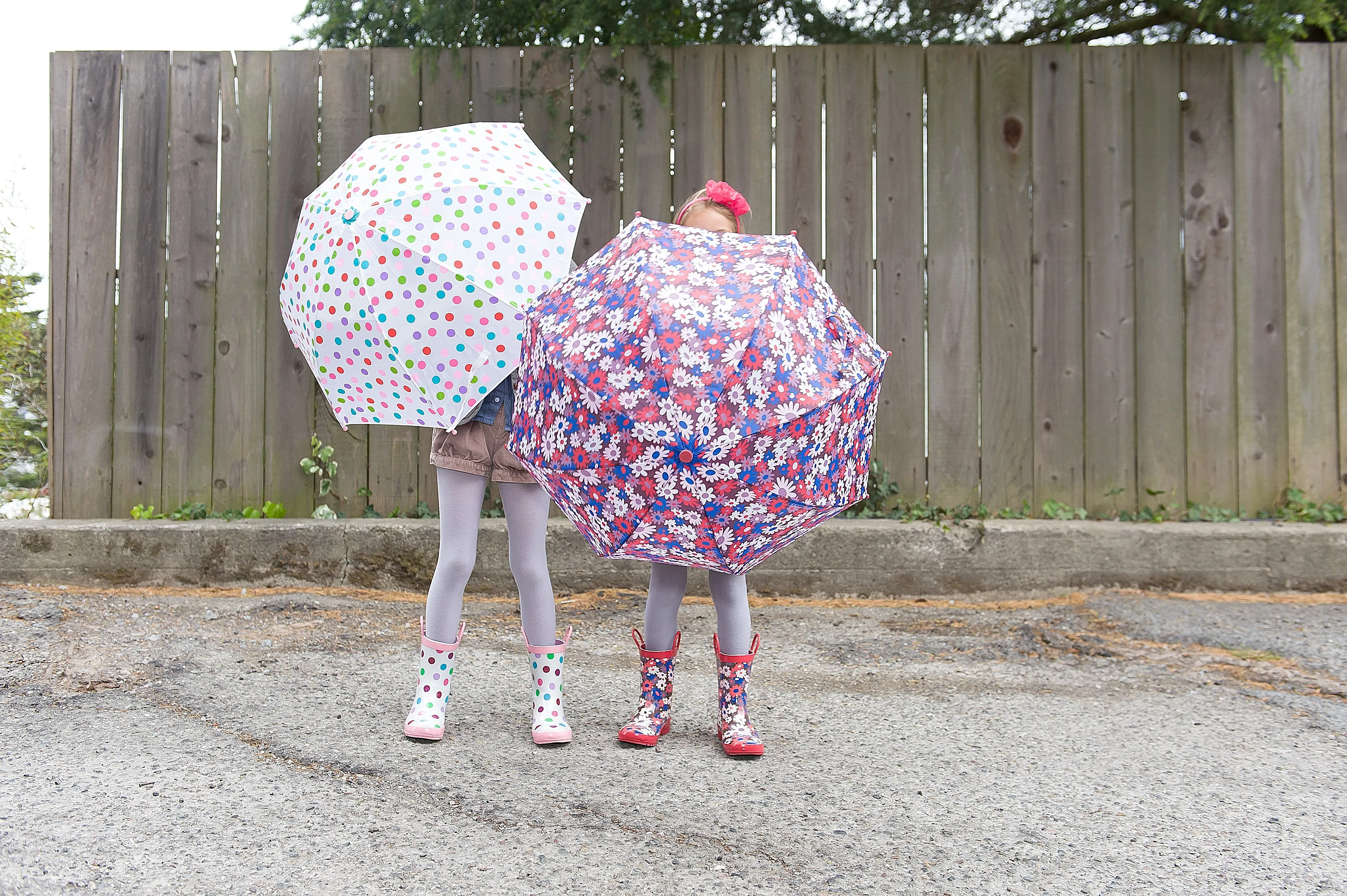 Polka Dot Rain Boot