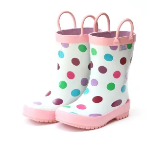 Polka Dot Rain Boot