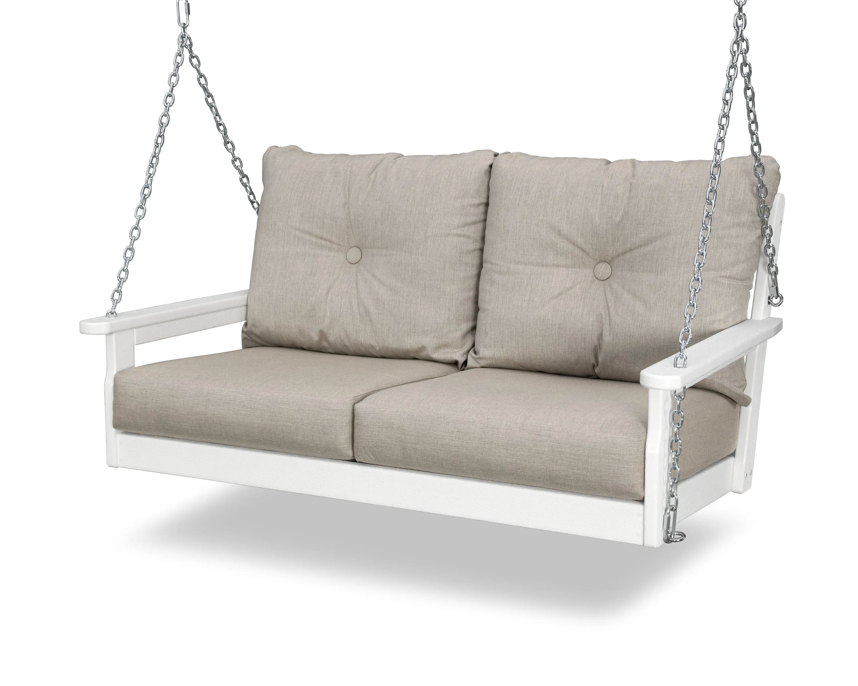 POLYWOOD® Vineyard Deep Seating Swing in Vintage