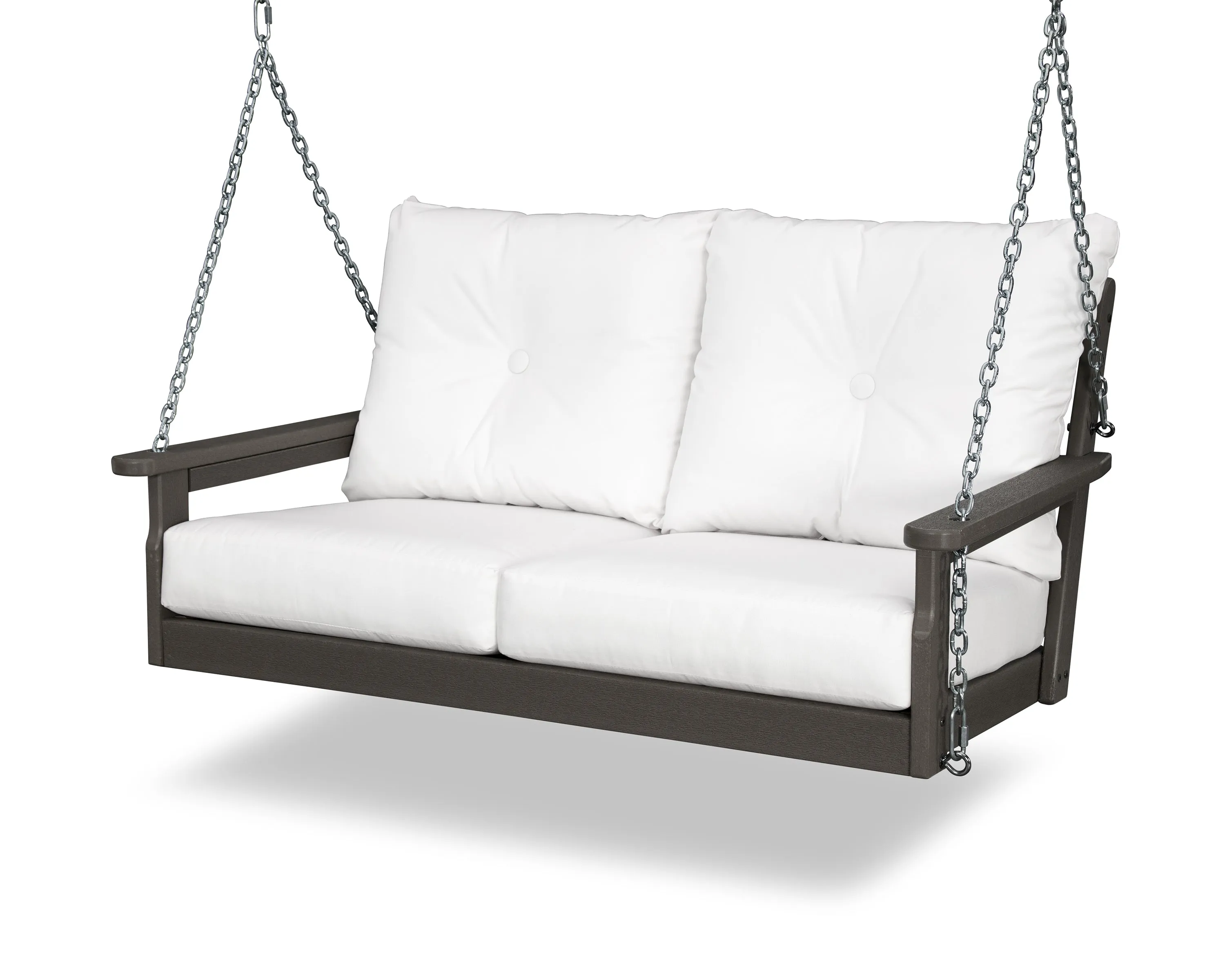 POLYWOOD® Vineyard Deep Seating Swing in Vintage