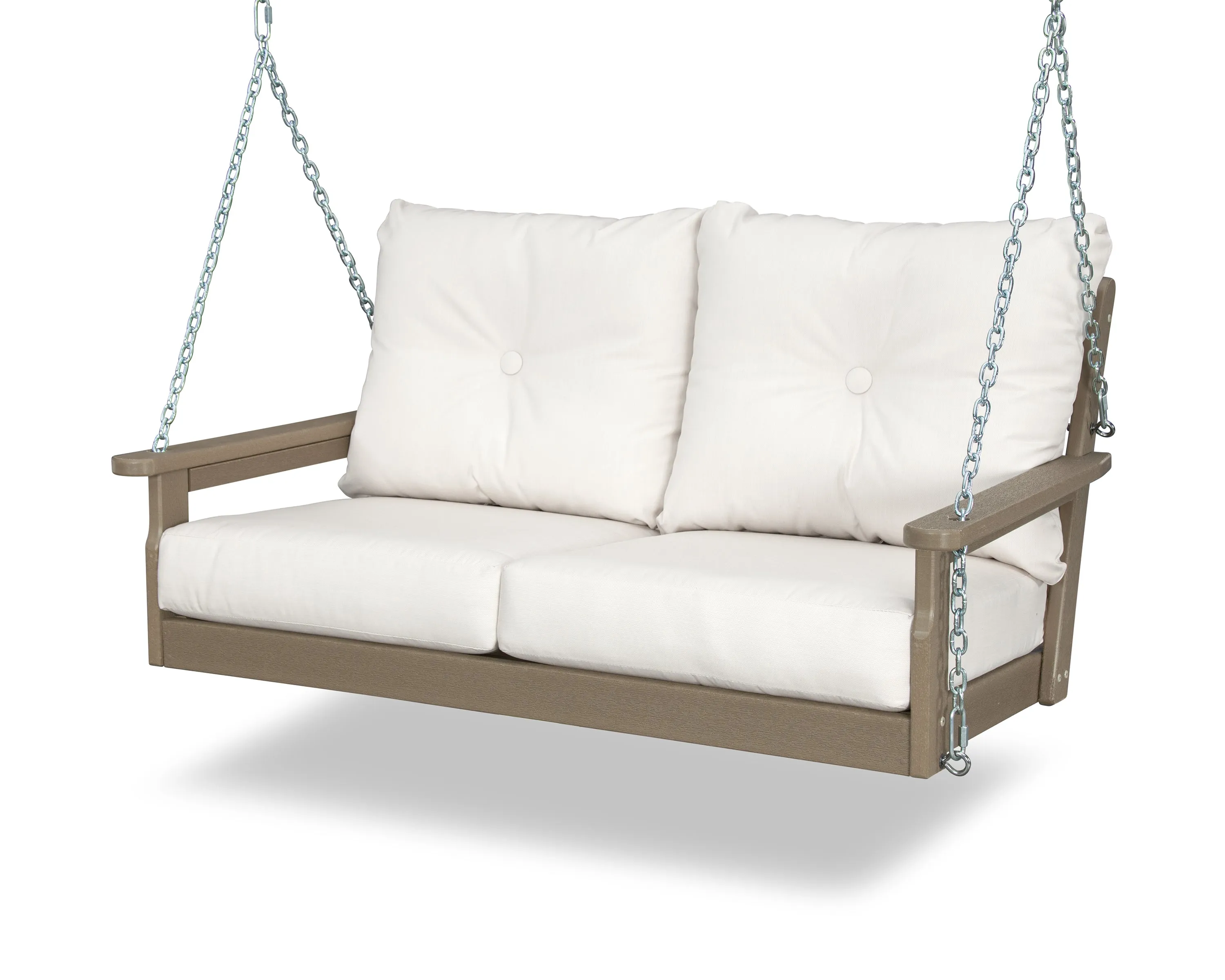 POLYWOOD® Vineyard Deep Seating Swing in Vintage