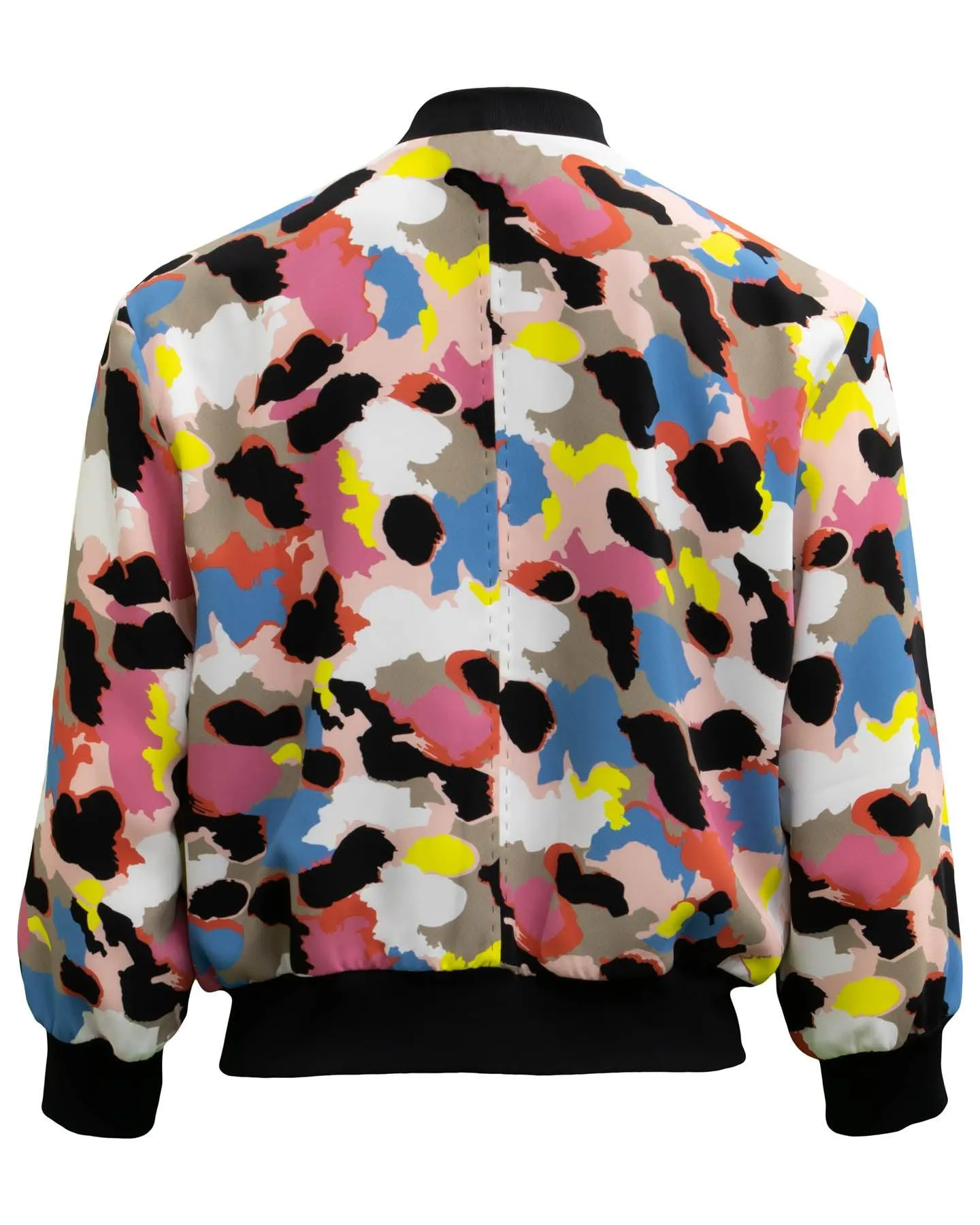 Print Bomber Jacket