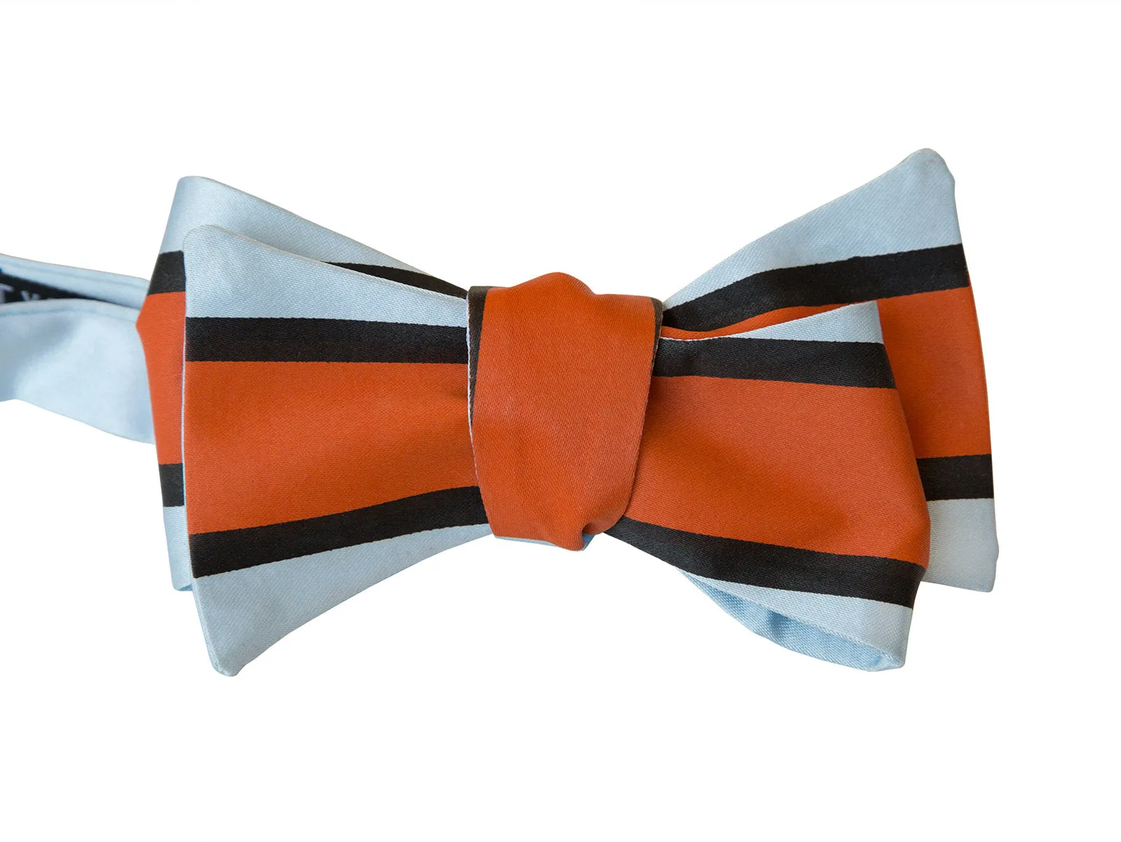 Racing Stripes Bow Tie: Le Mans Mirage Print Tie