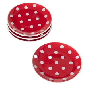 Red Polka Dot Plate