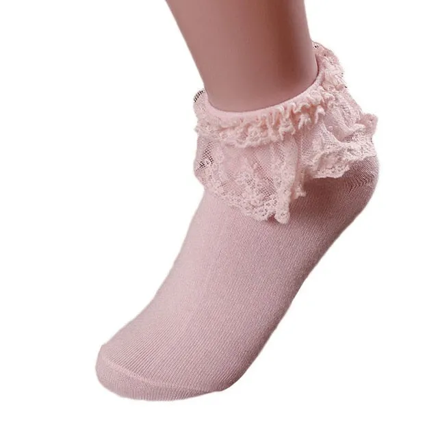 Ruffled Princess Socks