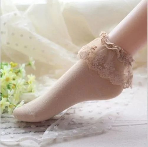 Ruffled Princess Socks