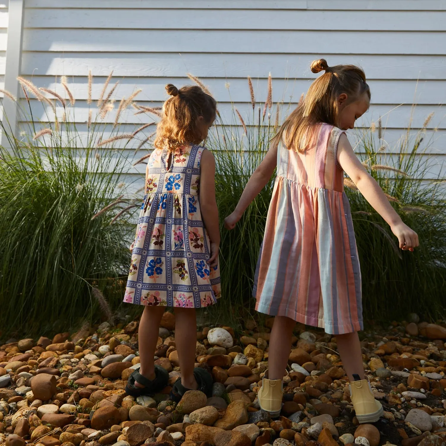 Sage x Clare Charita Kids Dress