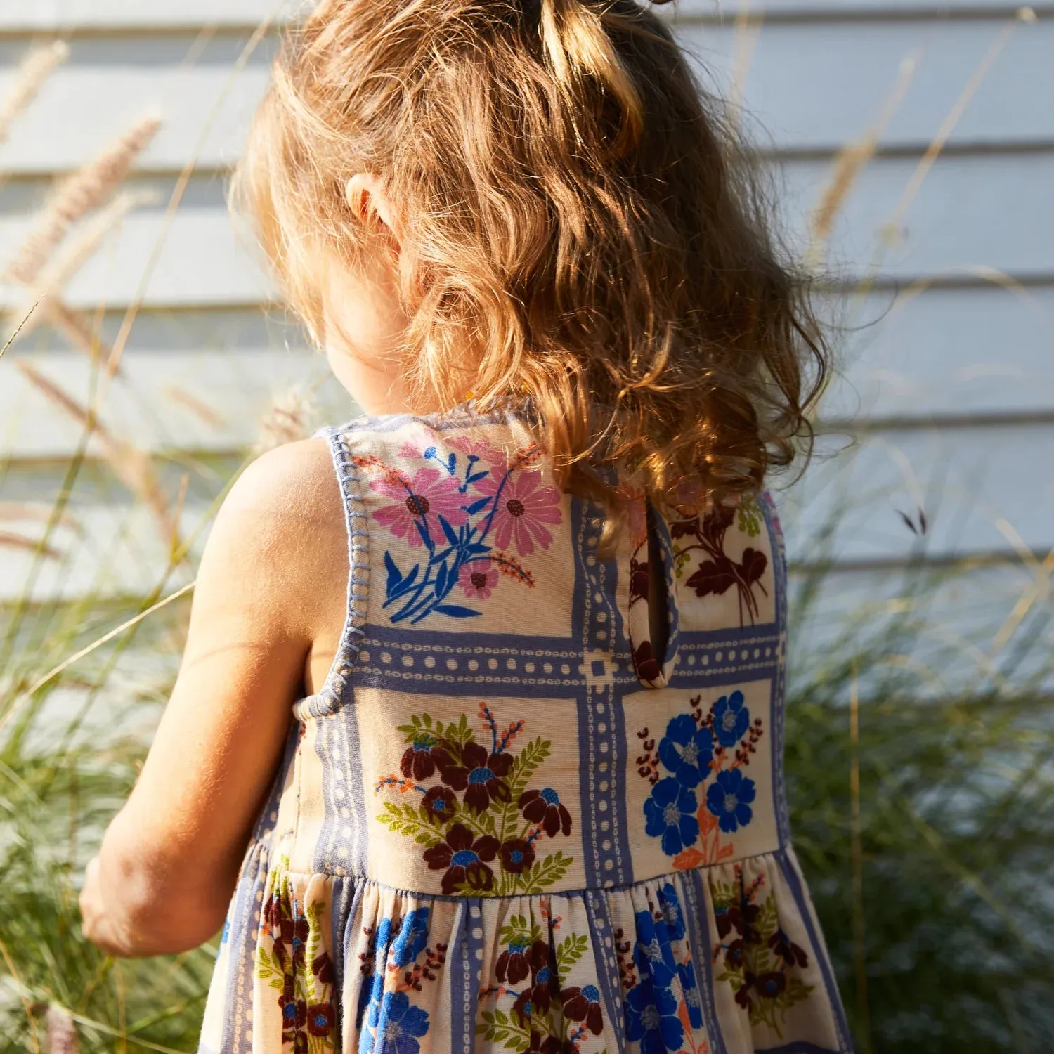 Sage x Clare Charita Kids Dress