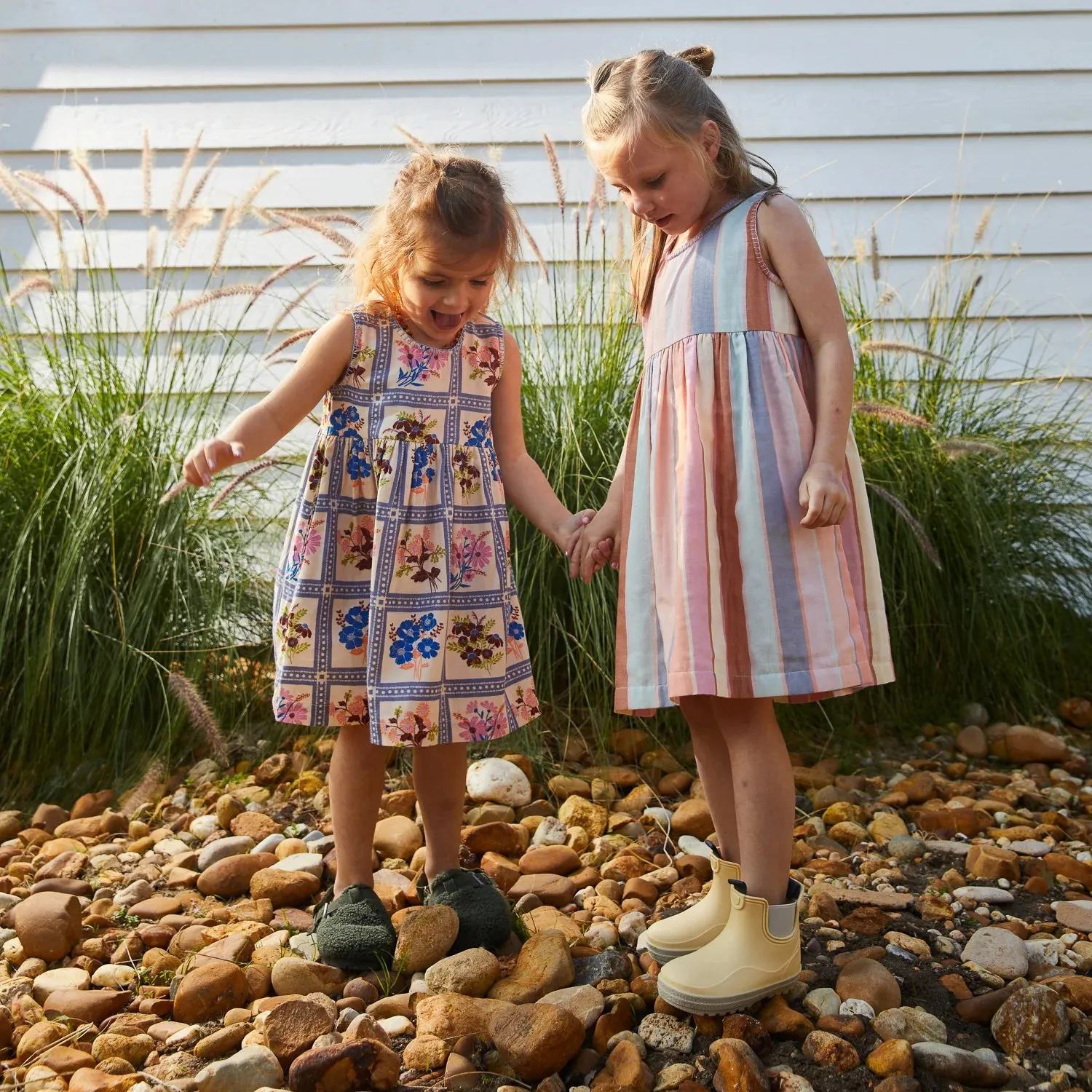 Sage x Clare Charita Kids Dress