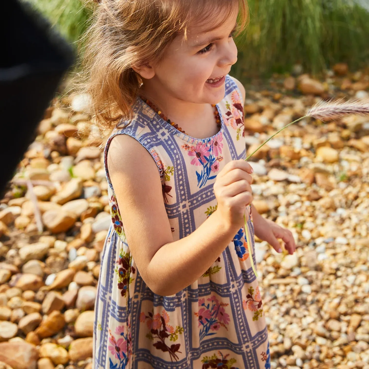 Sage x Clare Charita Kids Dress