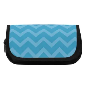 Stylish & Trendy Double Layer Pencil Cases for Tweens & Teens. Back to school supplies Anime Inspired Blue Pencil case